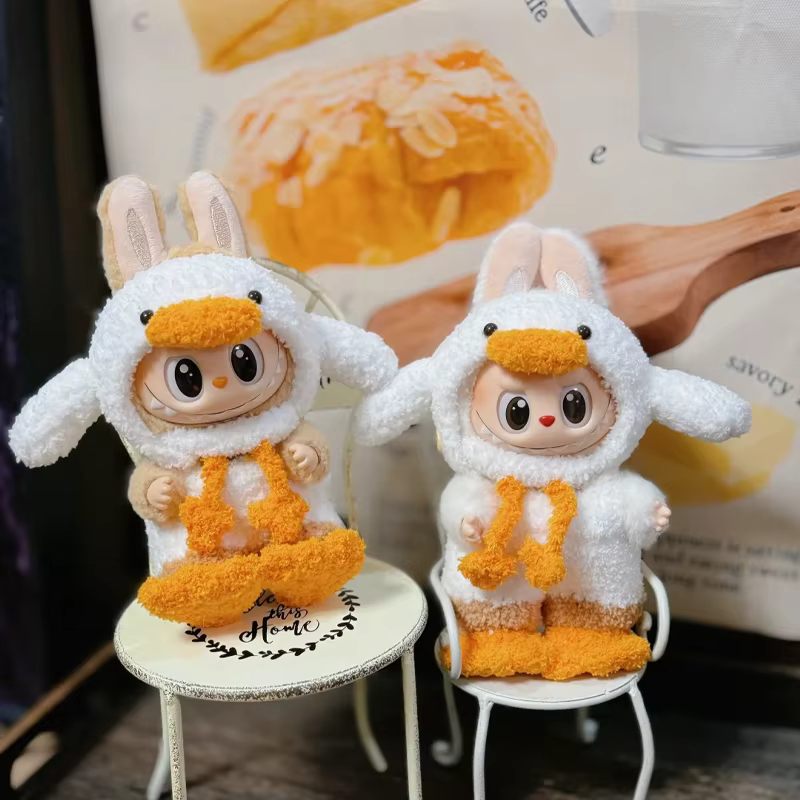 Pendants and Blanket for 17cm Lafufu V1 V2 V3 Forest Fairy Tale Dolls LAFUFU Adorable Duck Coat Crochet Knitting Clothes Decoration Bag - Image 4