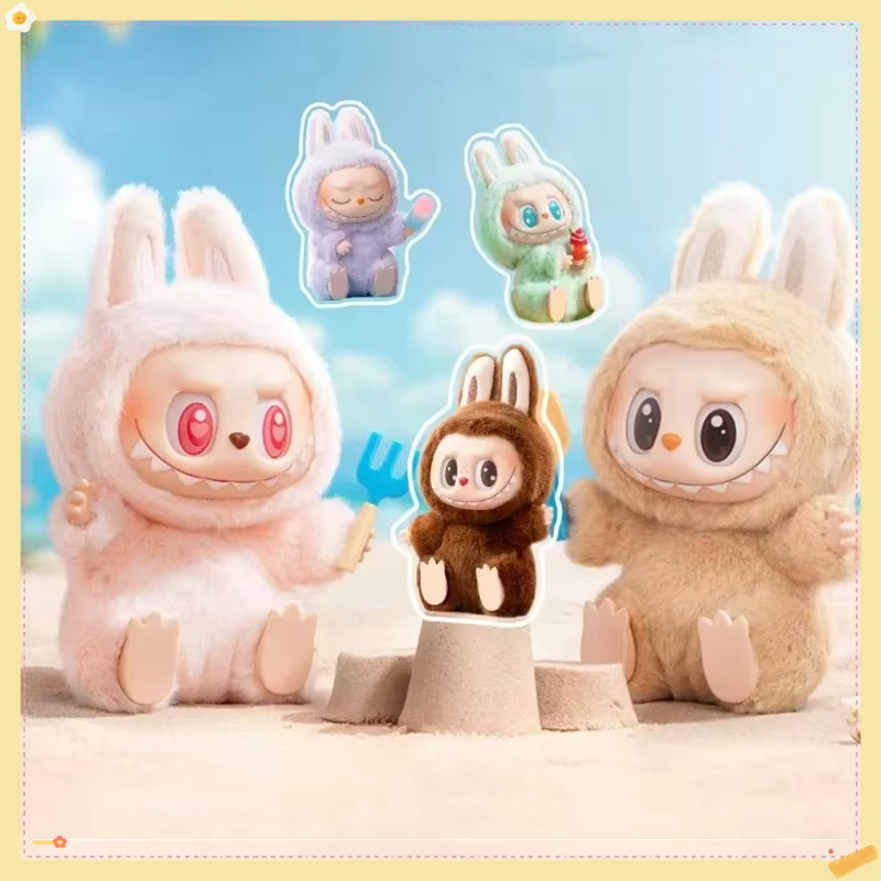 Lafufu V2 Sitting Party Adorable Enamel Face Doll Toy Gift Decorative Ornaments come in a plush blind box of superior quality vinyl and also features a seat