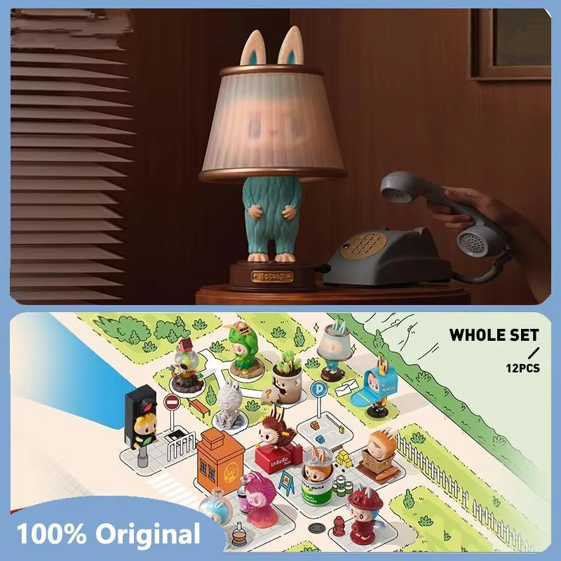 Supported the love of mysteries with the Authentic Lafufu Blind Box Toys Kawaii Anime Action Figures Monsters Almost Hidden Series Clement Figure in the Caixa Surprise Mystery Box.