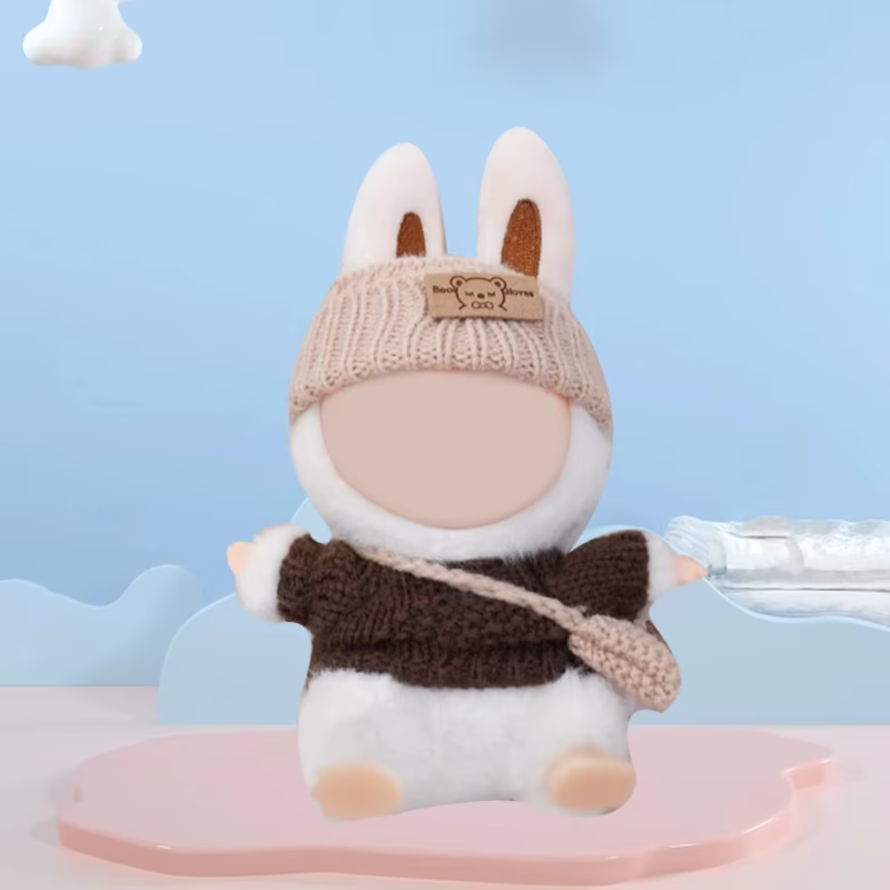 Automobile accent fashion and casual outfit set with Lafufu dolls, along with the set of doll accessories including the sweet headband which is soft