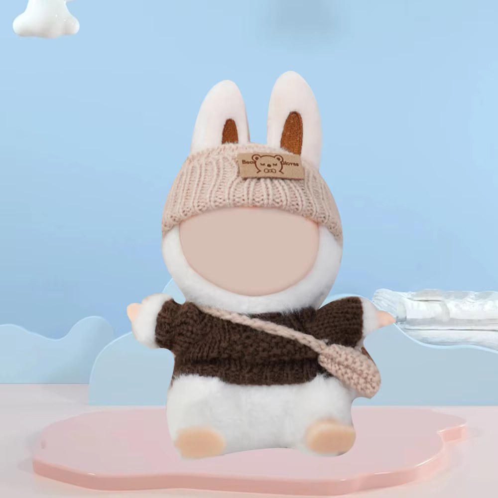 Automobile accent fashion and casual outfit set with Lafufu dolls, along with the set of doll accessories including the sweet headband which is soft