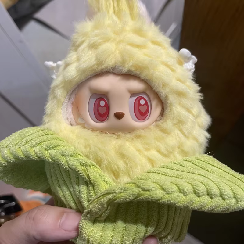 Ropa Lafufu Clothes, Fried Shrimp Onesie Explosion, Adorable Animal Clothes Outfit Display, Kawaii Gift, 17 cm V1/V2/V3 in stock - Image 3