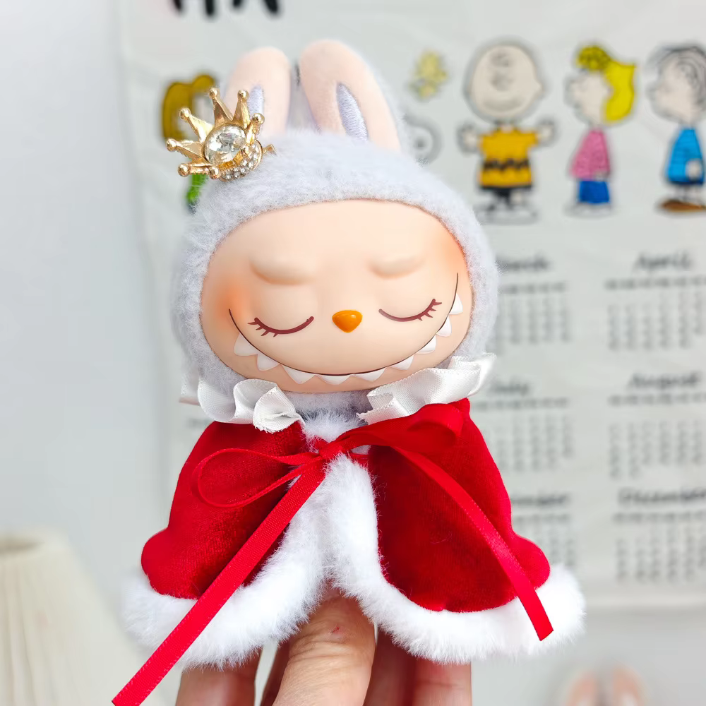 Lafufu the Monster Outfit Accessories Queen’s Shawl and King’s Crown V1 V2 V3 Doll Outfit DIY Kids Gift - Image 4