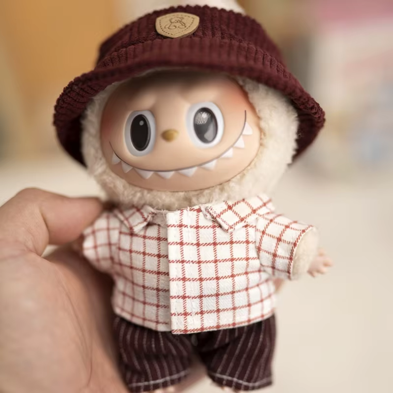 Lafufu 17cm II Idol Dolls Sitting Party Monster Outfit Accessories Clothing Fashion Sweater Hoodie Do-it-yourself Gift