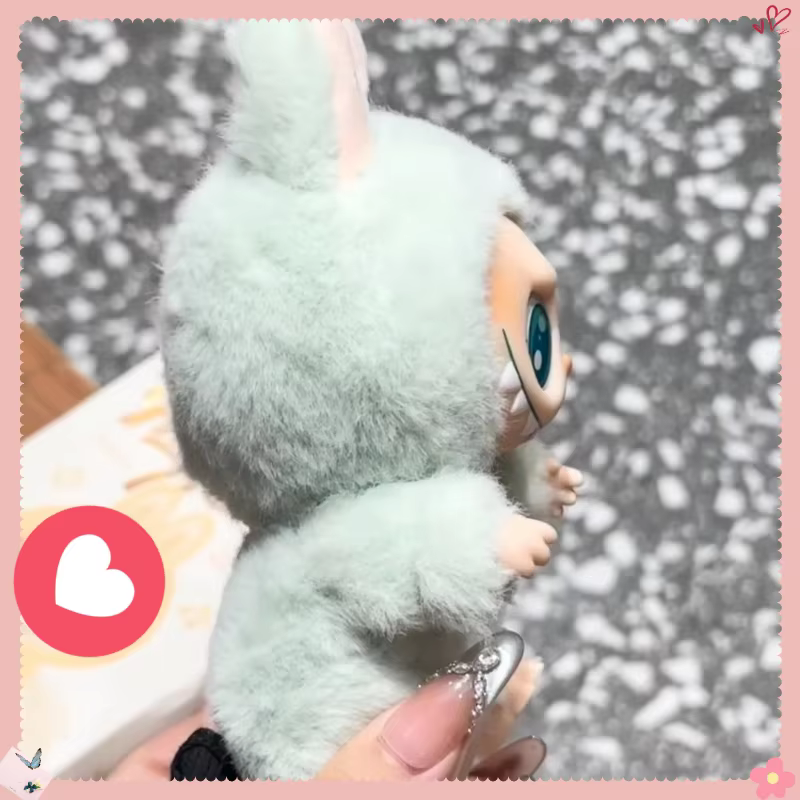 Adorable birthday surprise gift, The Monsters' Exciting Macaron Series Blind Lafufu Box, Vinyl Face Plushies, Keychain Mystery Boxes - Image 4