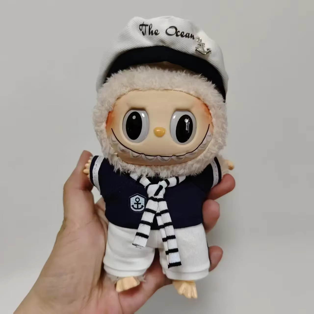 Doll Clothing Accessories Navy Police Lafufu Clothes Doll for V1 V2 Designer clothes from Labubu