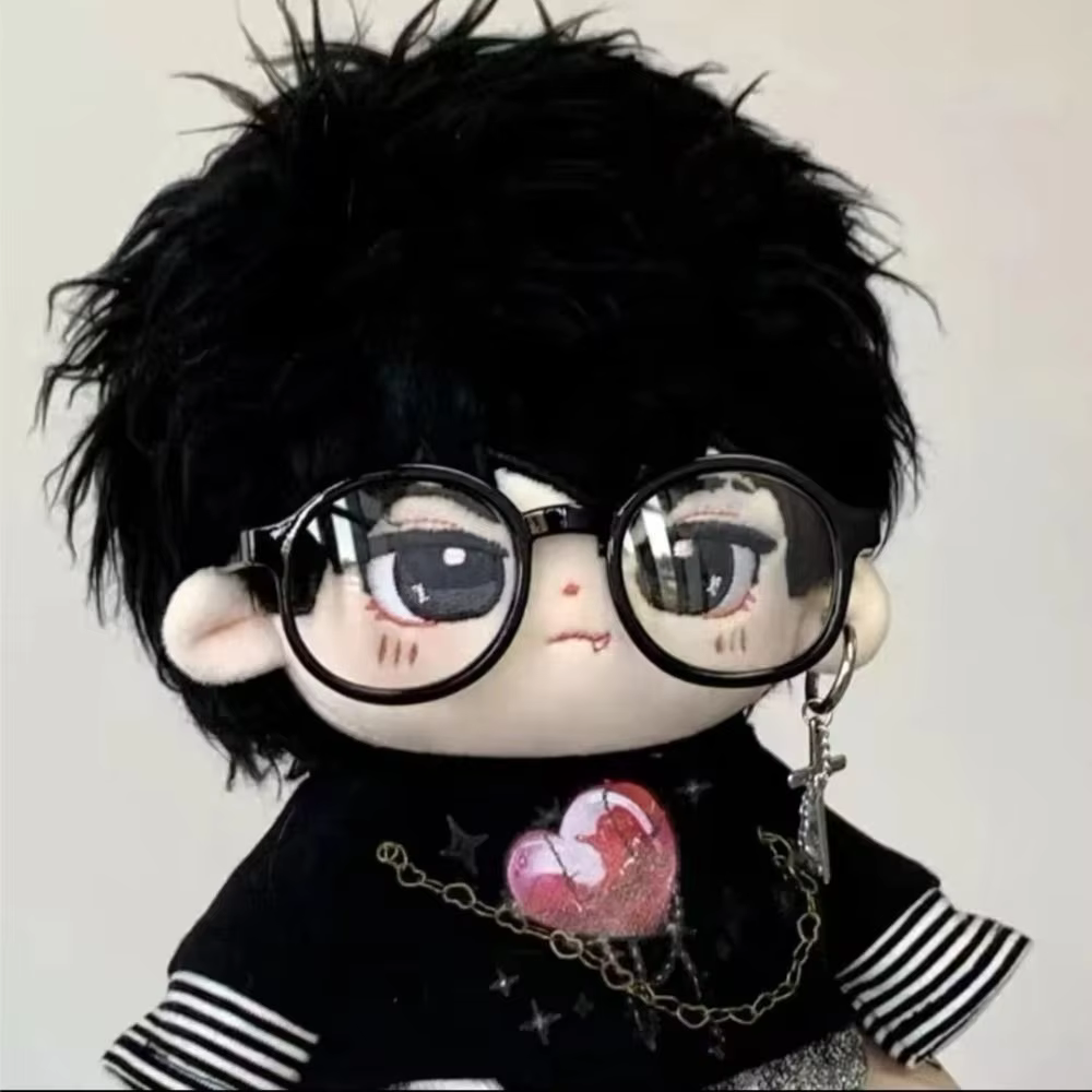 17cm Lafufu and 20cm Cotton Dolls will easily be flattered and charmed with the premium plastic tiny mini glasses which are crafted - Image 4