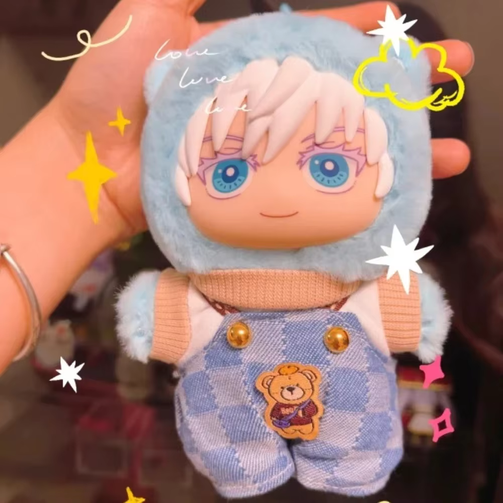 The accessories in this set are a perfect combination for small dolls such as Labubu, Lafufu, Eaki or Zimomo, as well as any other plush doll inspired by the Naruto or Jujutsu Kaisen series, that are between 15-17 cm in size - Image 4