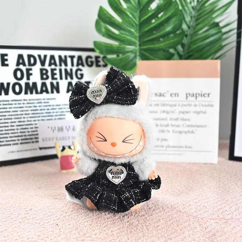 Dresses for Labubu Monsters V1, V2, V3 with DIY Kids' Gifts. - Image 2