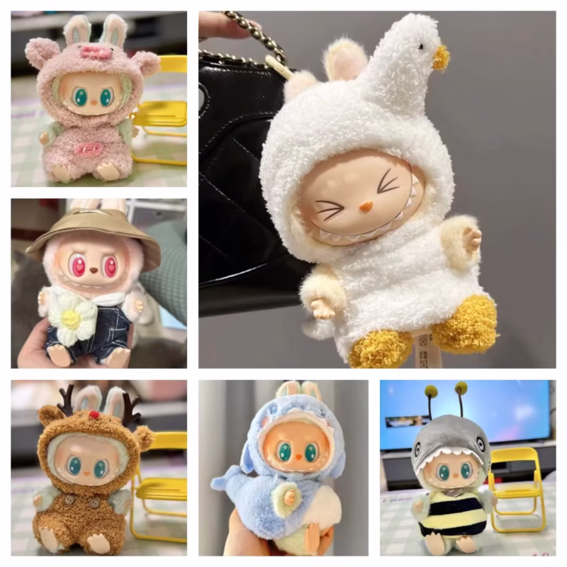 Gift Macaron Goose Dinosaur Clothes Wholesale for Lafufu Doll Korea K-Pop Idol Doll Exo Outfit Set for Doll V1 V2 - Image 2