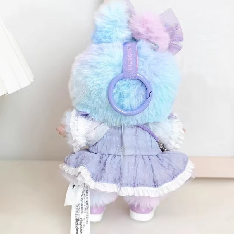 17cm Monster Lafufu V3 High Energy Vinyl Doll with Blind Box & Lucky Pendant Purple Butterfly Baby Skirt on Sale Exclusively - Image 2