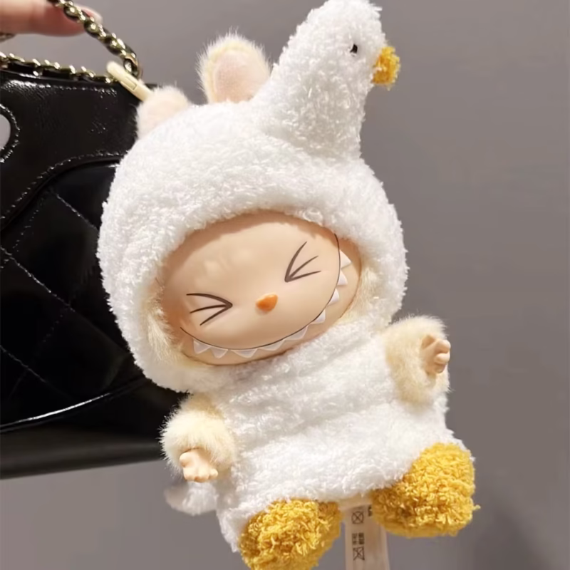 Gift Macaron Goose Dinosaur Clothes Wholesale for Lafufu Doll Korea K-Pop Idol Doll Exo Outfit Set for Doll V1 V2