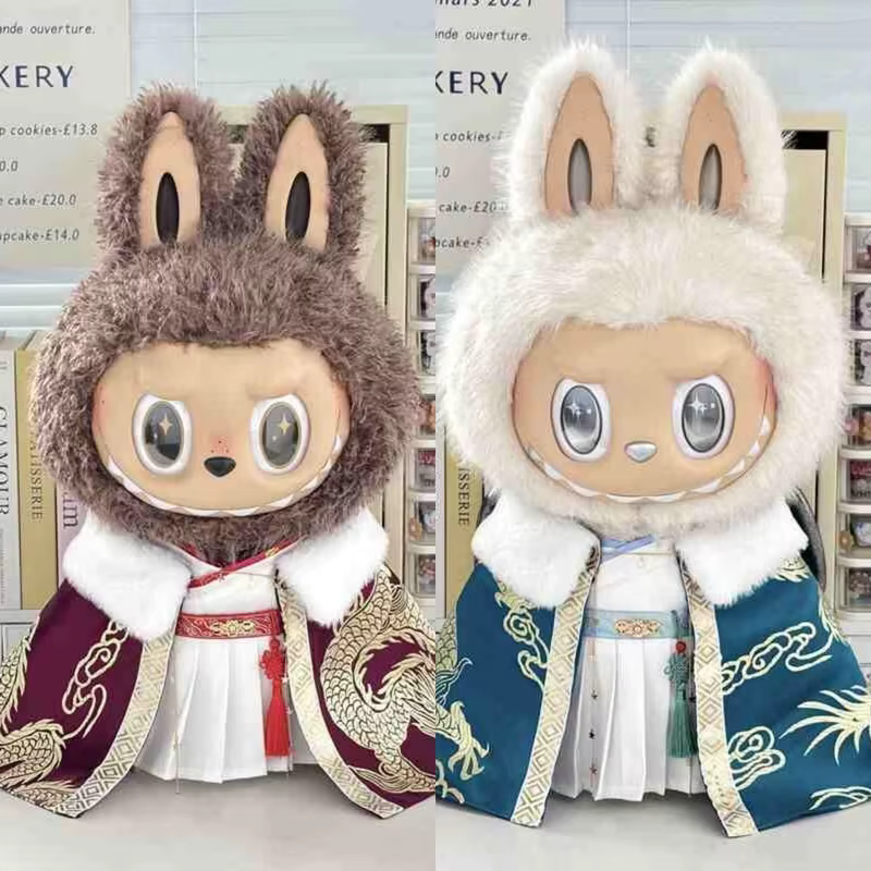 Zimomo, 58 cm Zimomo Lafufu Angel in Clouds Hanfu Outfit: Soft Toy Dolls and Accessories Chic Clothing Set - Image 2