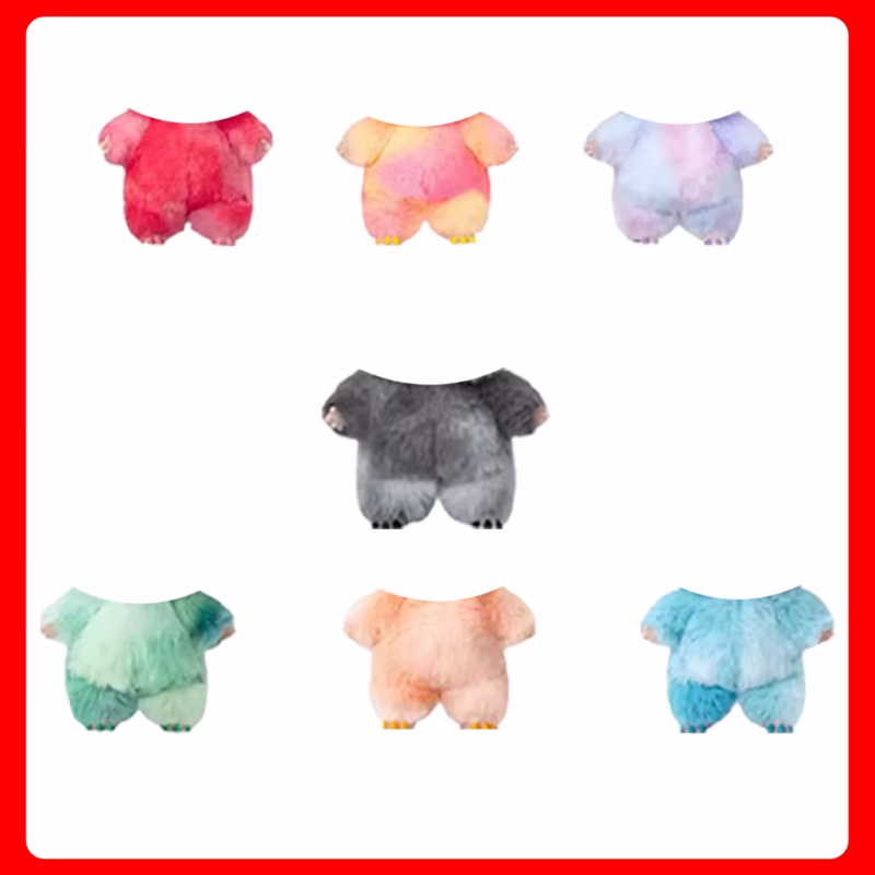 New Doll Collection Presents for 2025 features the Beautiful Presents: V3 Monster Series Hanging Shiny Furry Dolls, and the birthday presents are the toys gifts in blind boxes.